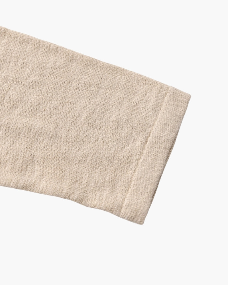Linen Cotton Essential Crewneck - Areistore