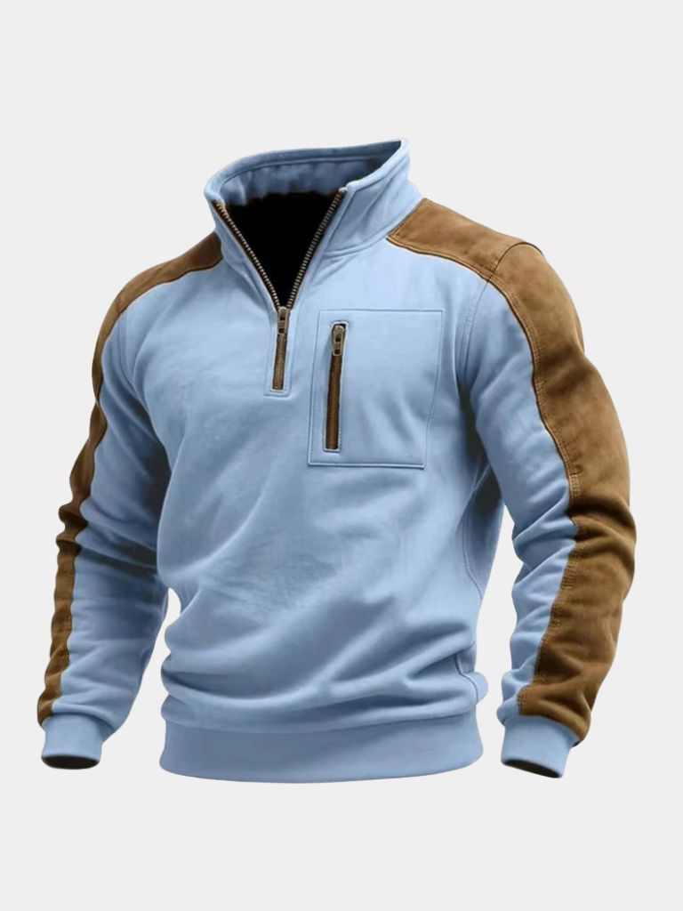 Urban Explorer High Collar Quarter Zip Pullover - Areistore