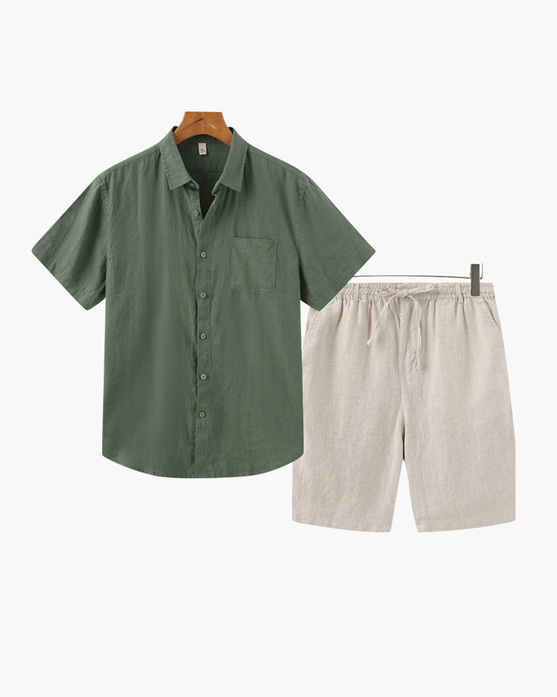 Linen Combo (Shorts) - Areistore