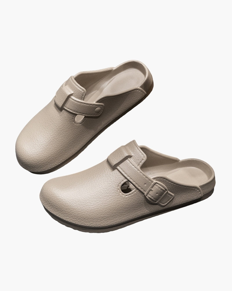 Classic Waterproof Buckle Clogs - Areistore