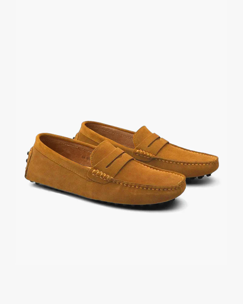 Suede Driver Loafers - Areistore