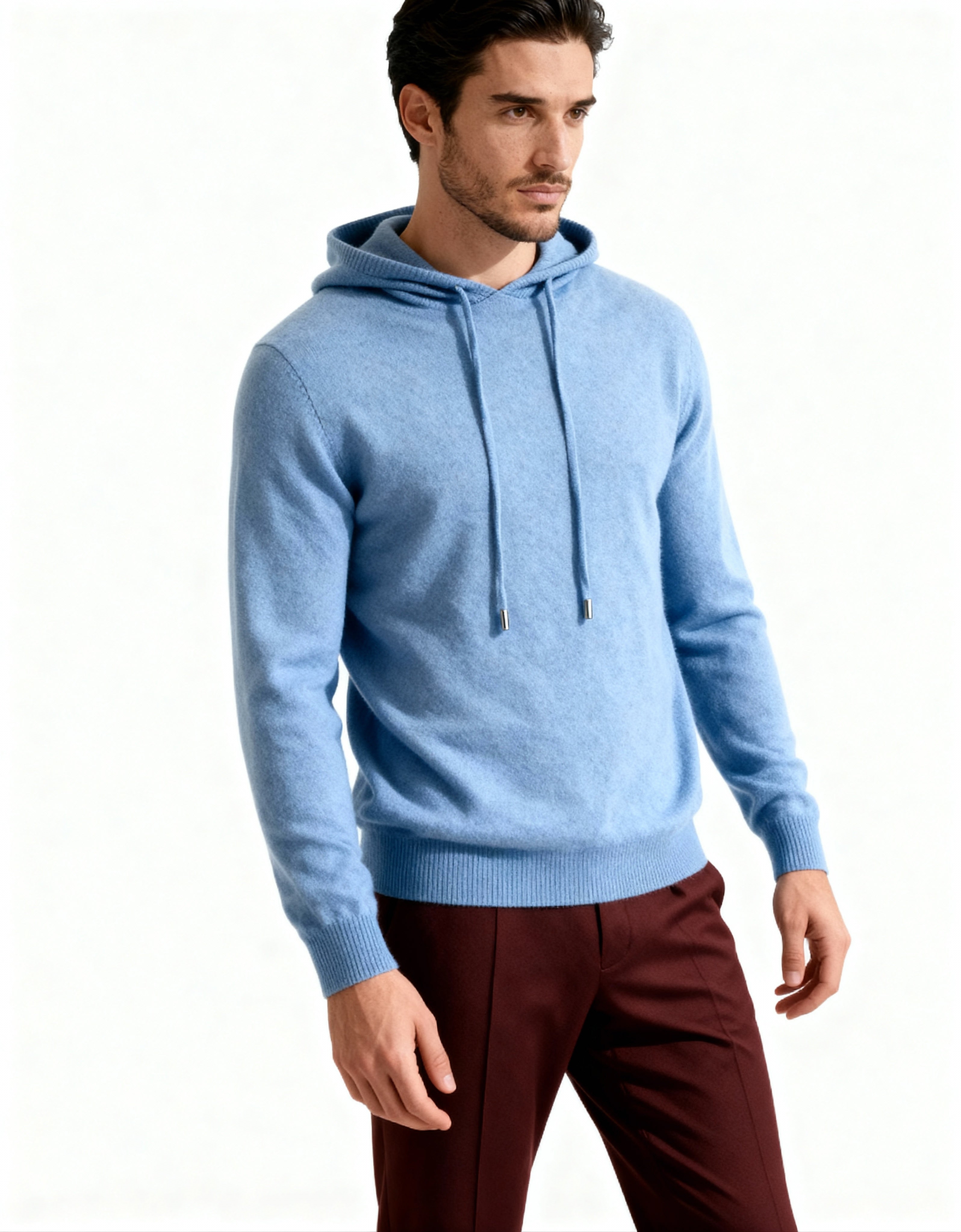 100% Cashmere Hoodie - Areistore