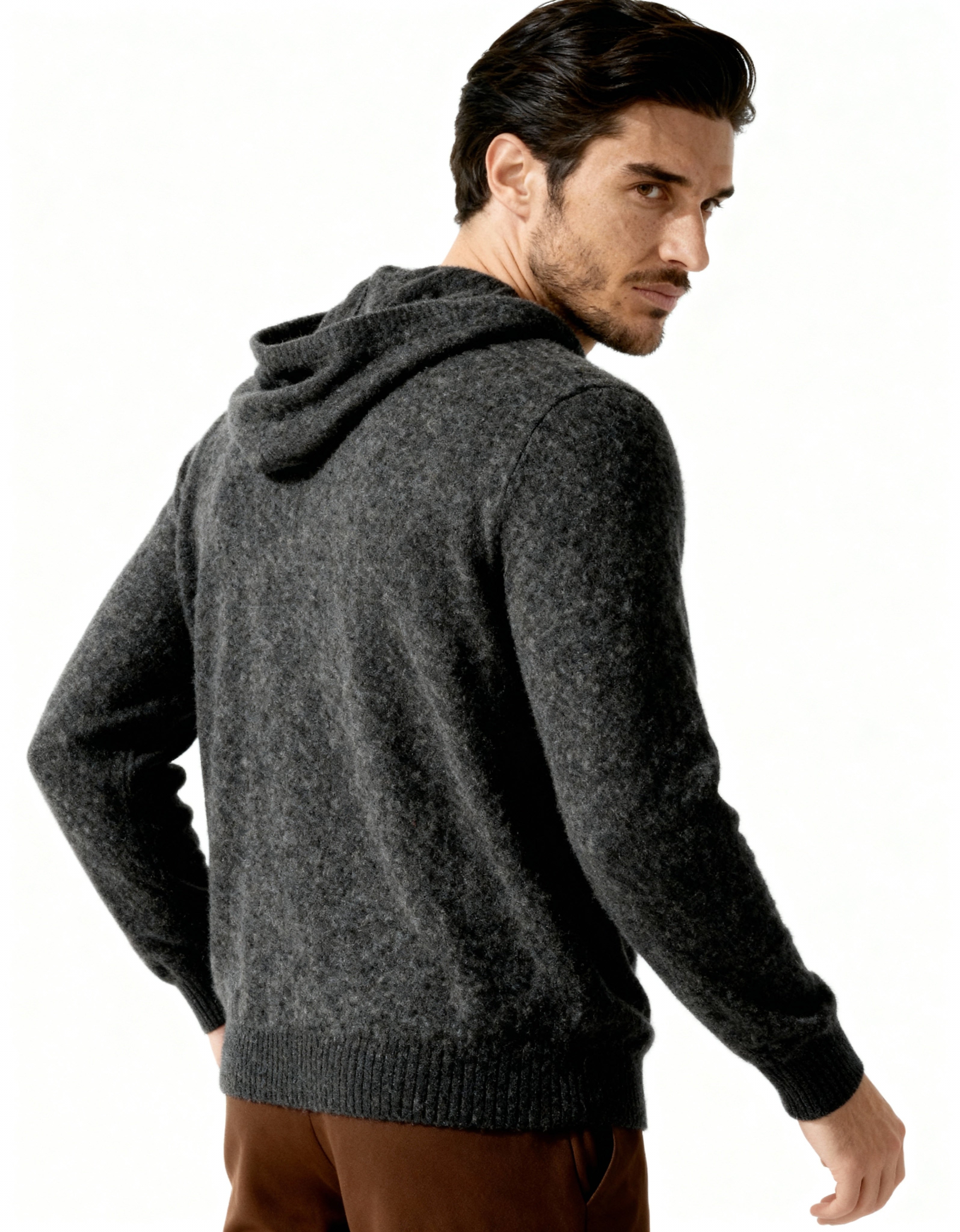100% Cashmere Hoodie - Areistore