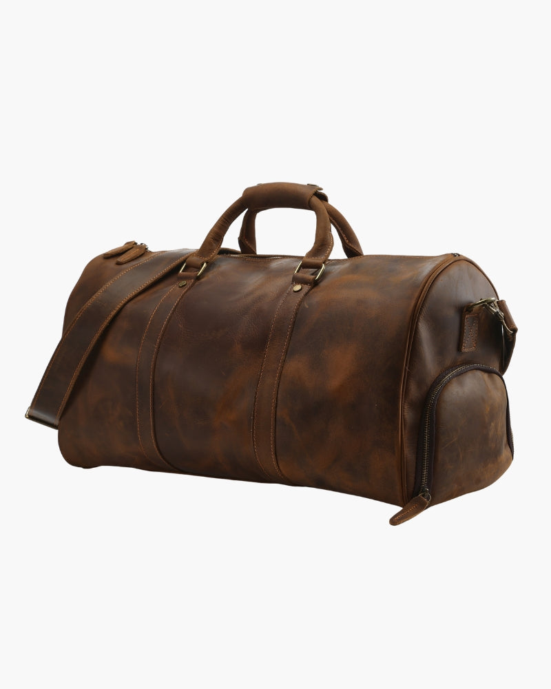 Montague Leather Duffle - Areistore