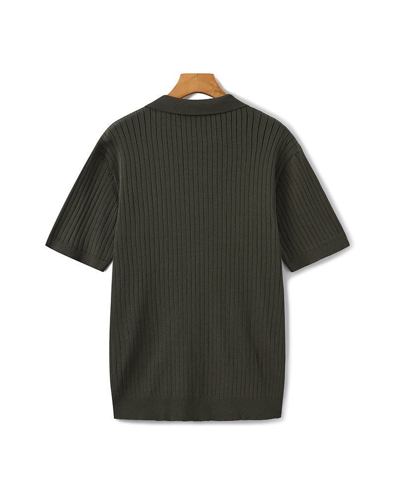 Premium Ribbed Polo - Areistore