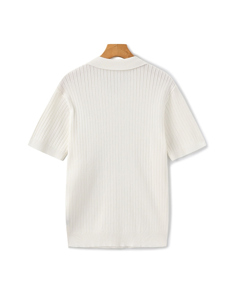 Premium Ribbed Polo - Areistore