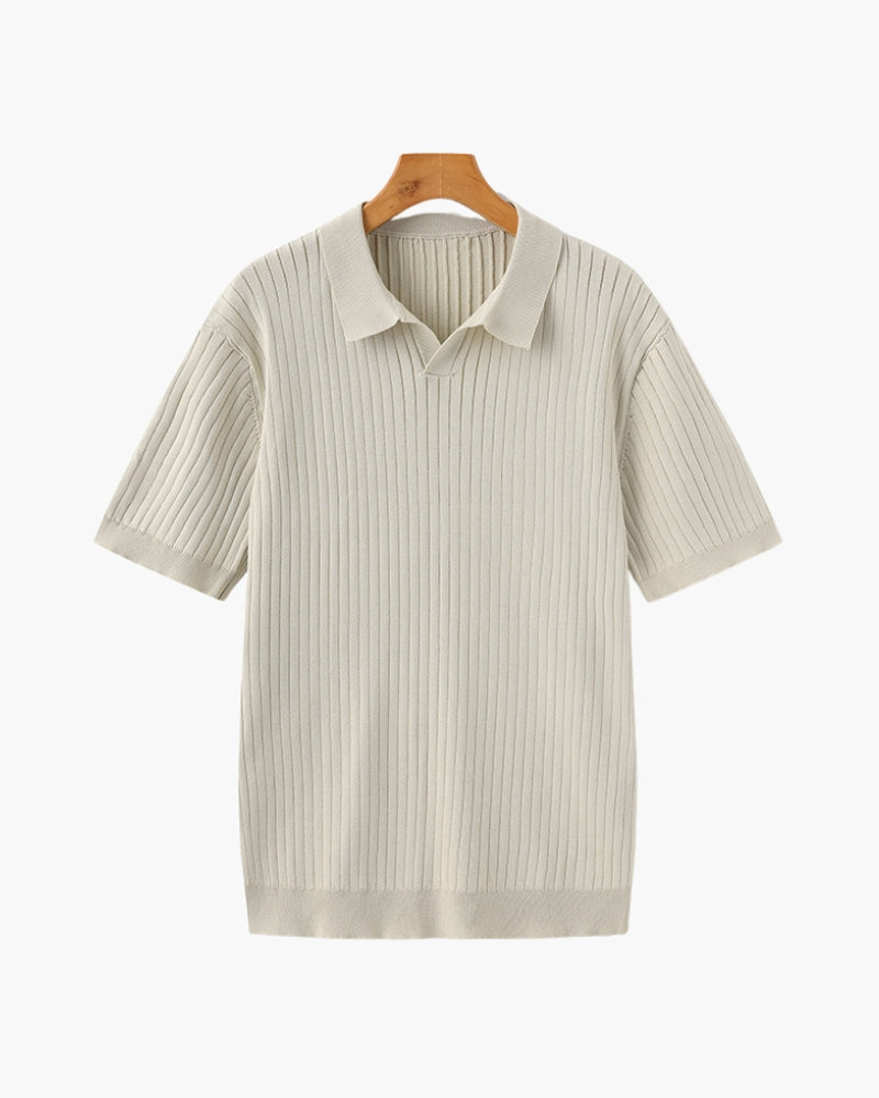 Premium Ribbed Polo - Areistore