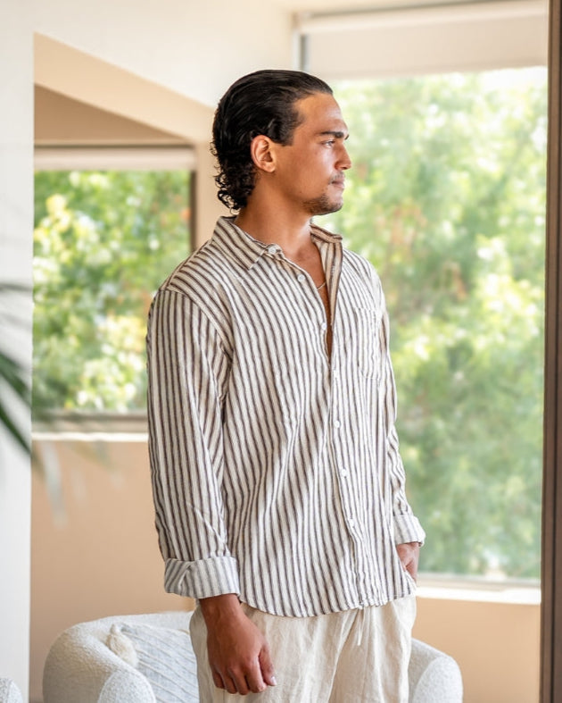 Gentlemen's Striped Shirt - Areistore