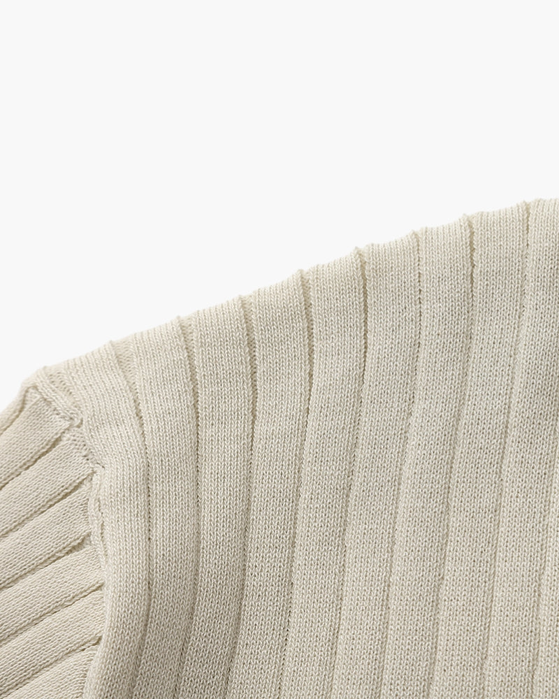 Premium Ribbed Polo - Areistore