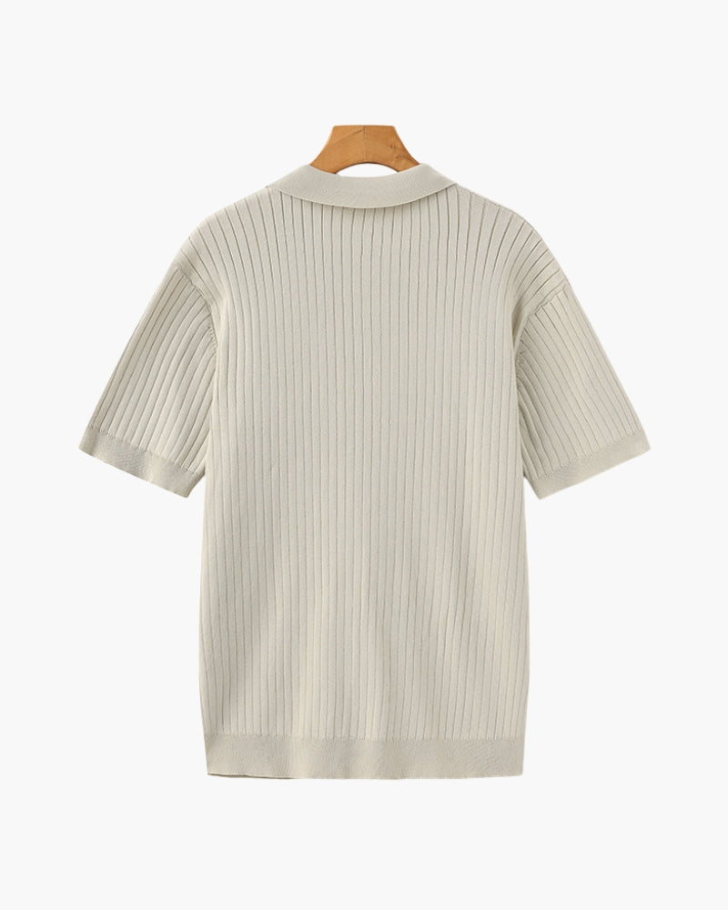 Premium Ribbed Polo - Areistore