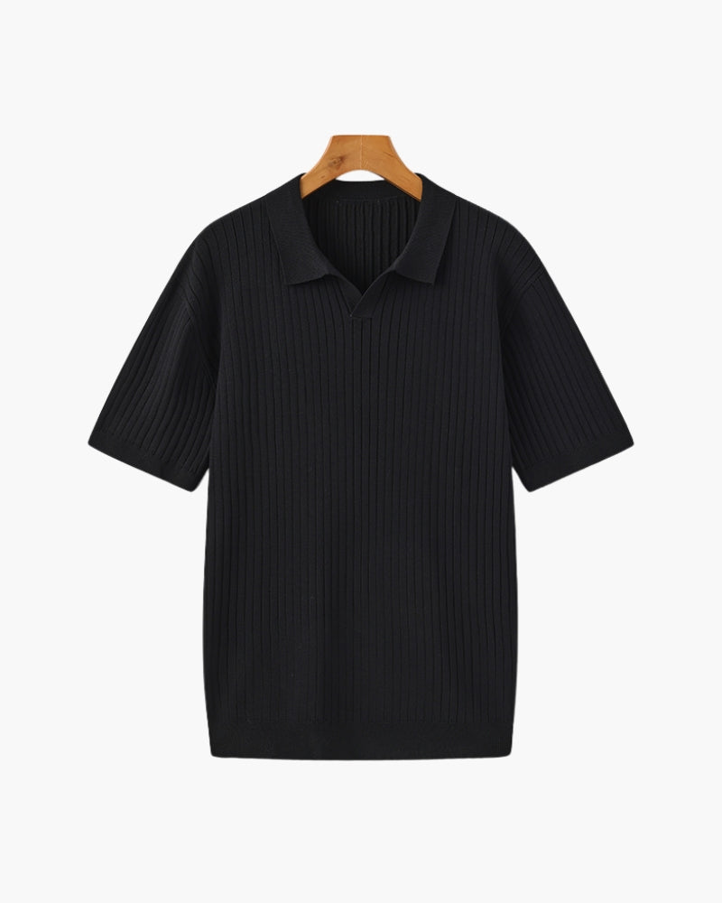 Premium Ribbed Polo - Areistore