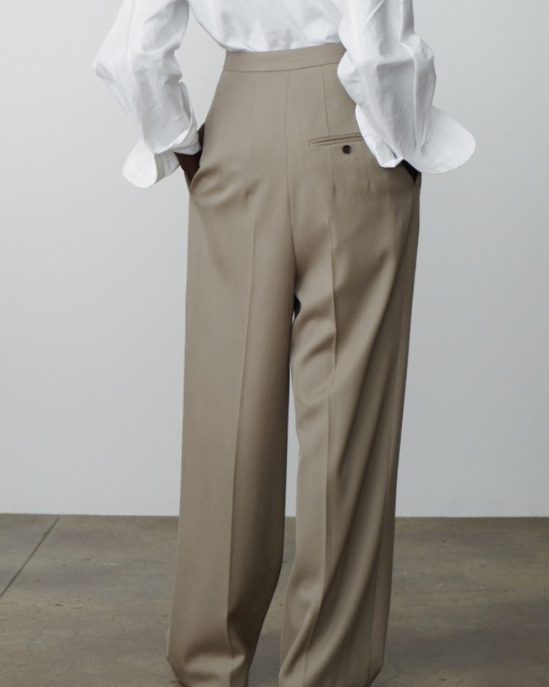 Woolen Oversized Pantalon - Areistore
