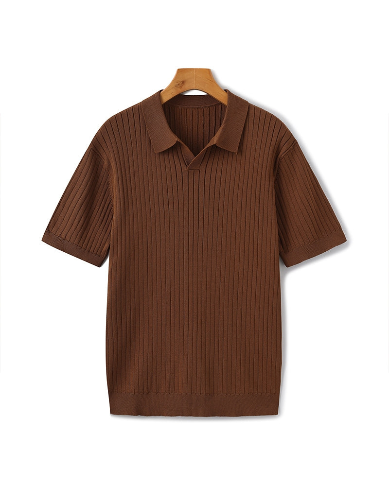Premium Ribbed Polo - Areistore
