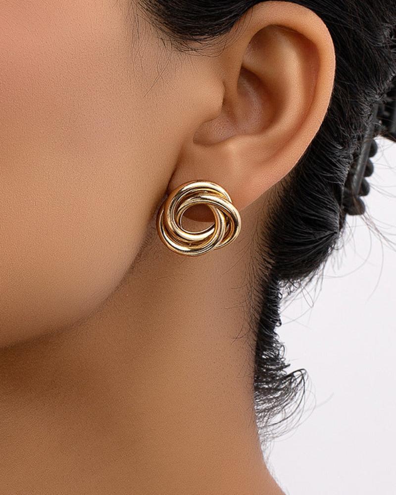 Aurelia Knot Studs - Areistore