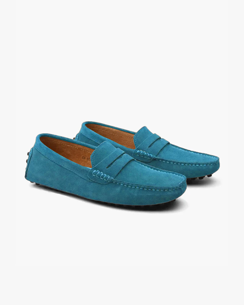 Suede Driver Loafers - Areistore