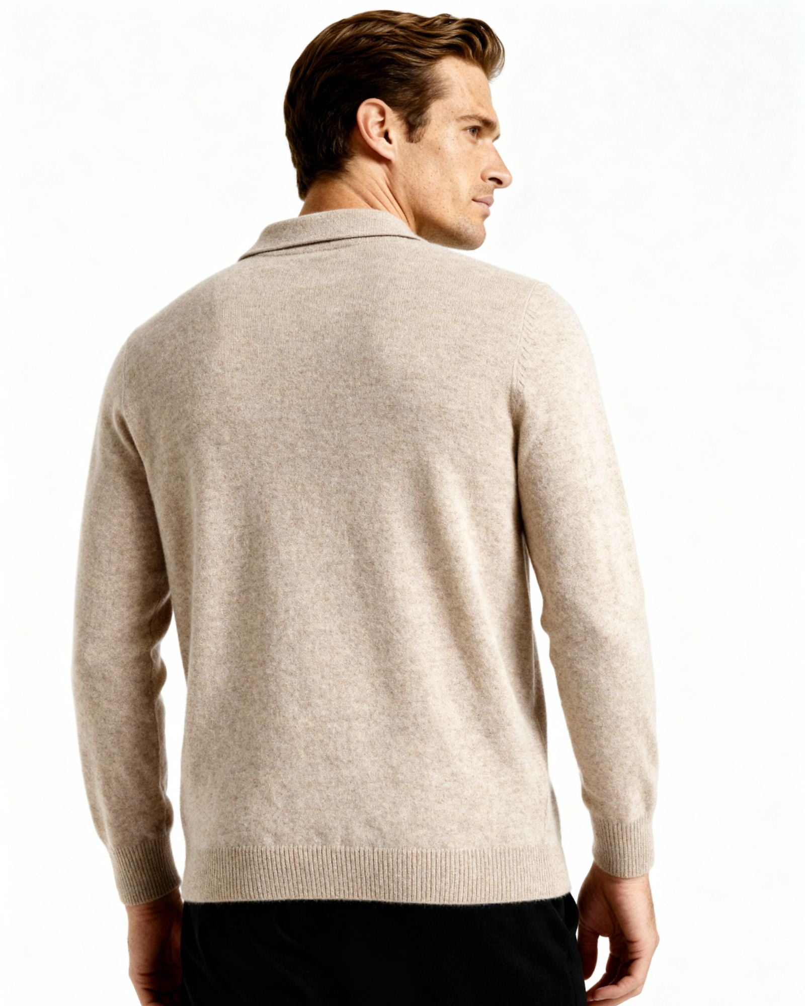 100% Cashmere Polo - Areistore