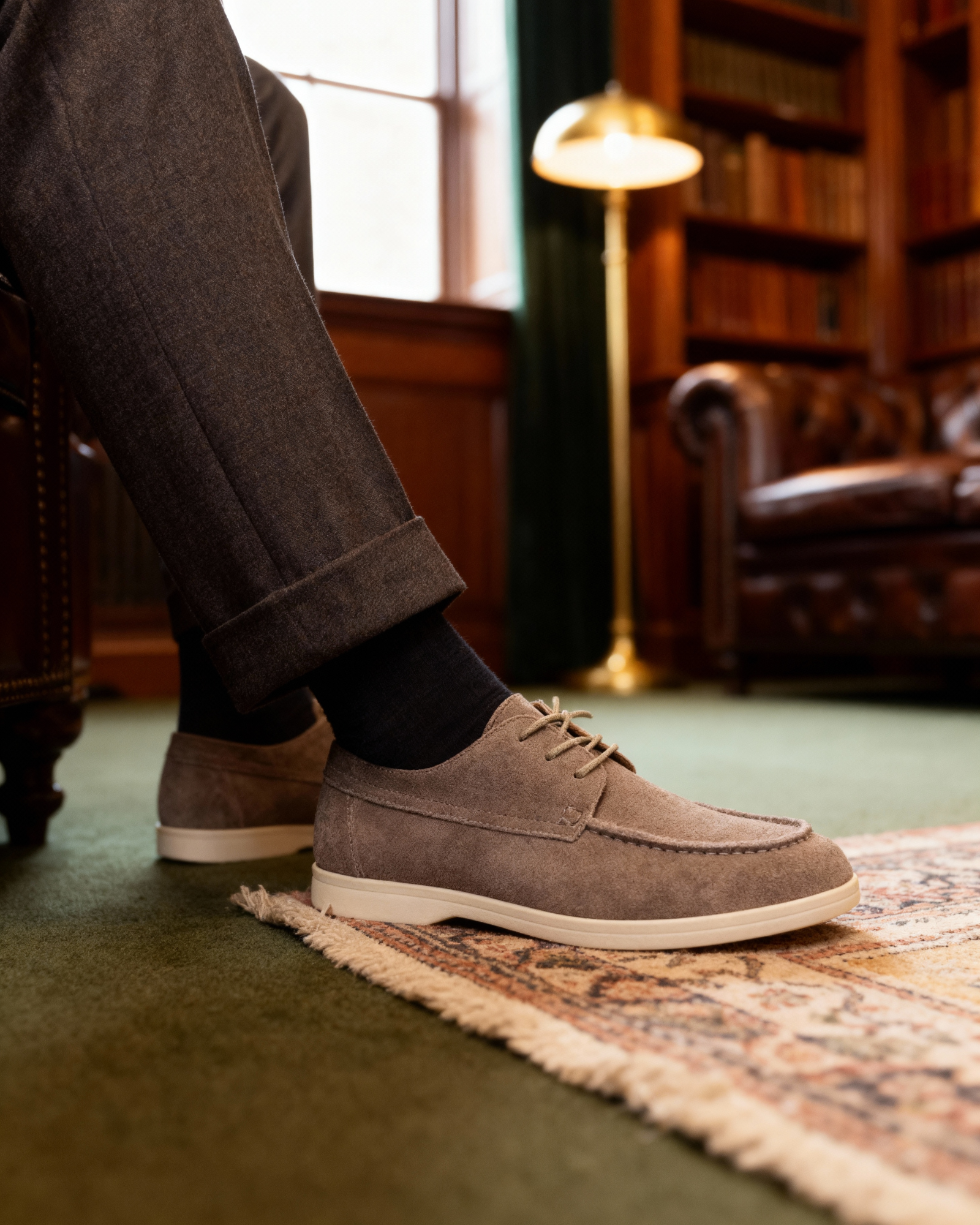 Premium Suede Lace Shoes - Areistore