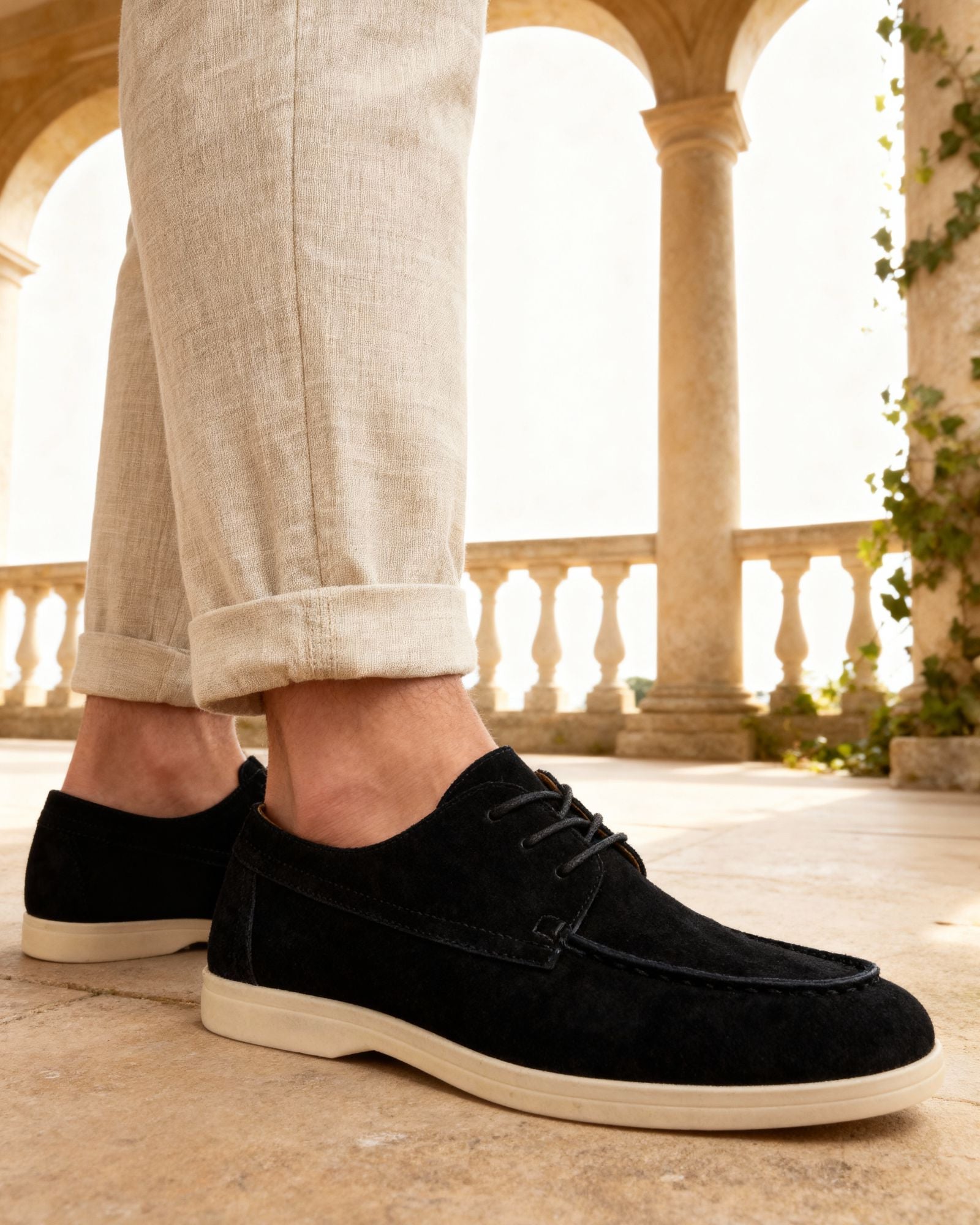 Premium Suede Lace Shoes - Areistore