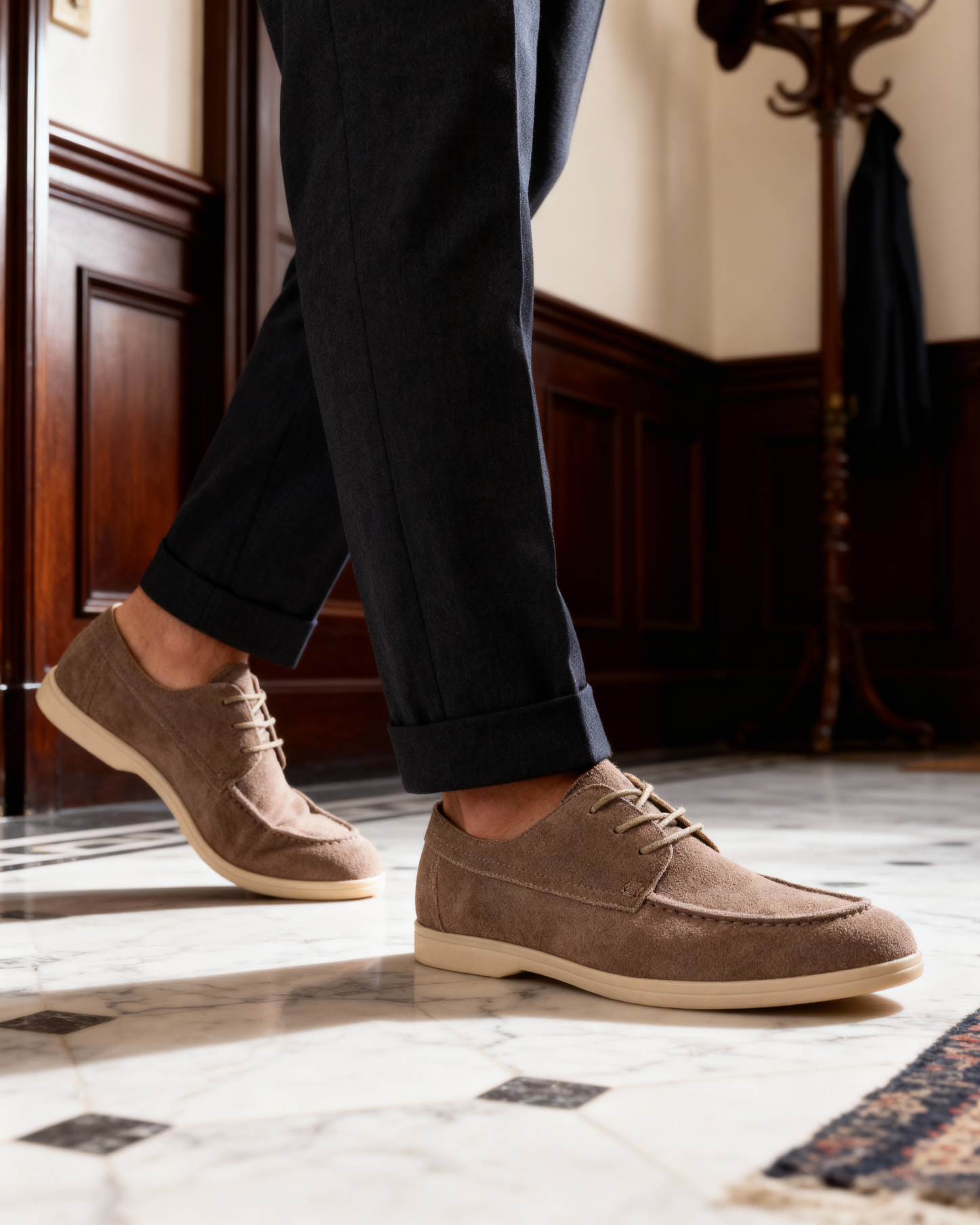 Premium Suede Lace Shoes - Areistore