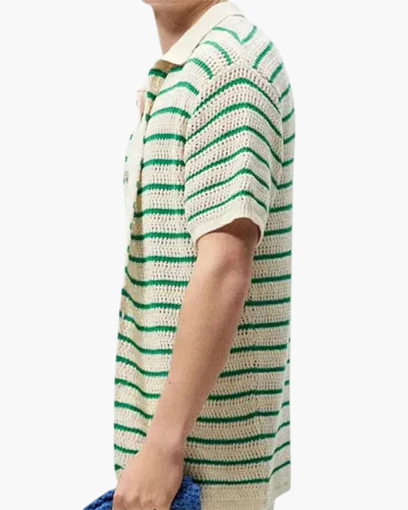 Marbella - Knitted Button Shirt - Areistore