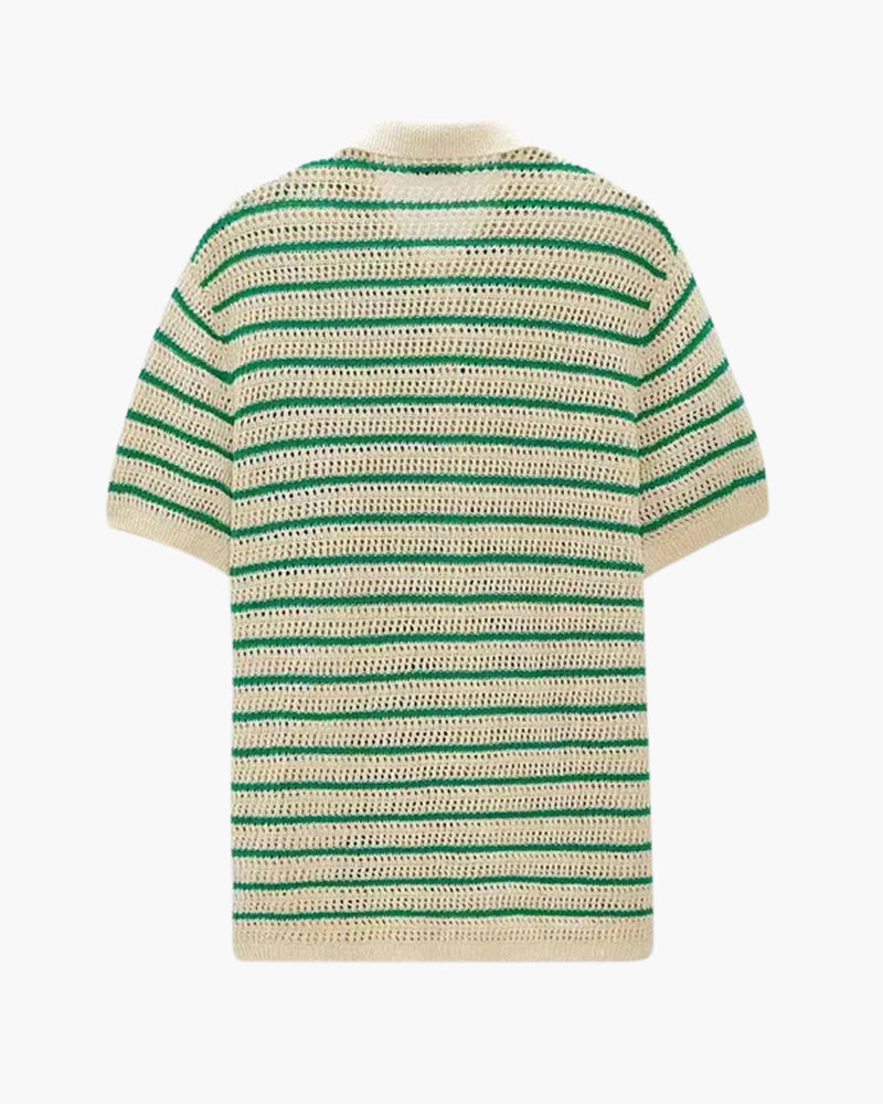 Marbella - Knitted Button Shirt - Areistore