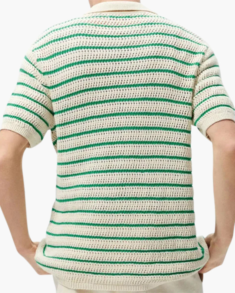 Marbella - Knitted Button Shirt - Areistore