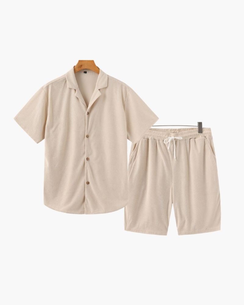 The Riviera Velvet Cord Set - Areistore