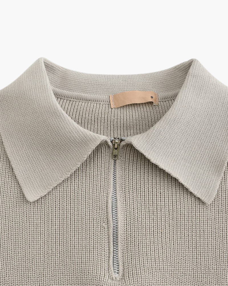 Cesare Half Zip Sweater - Areistore