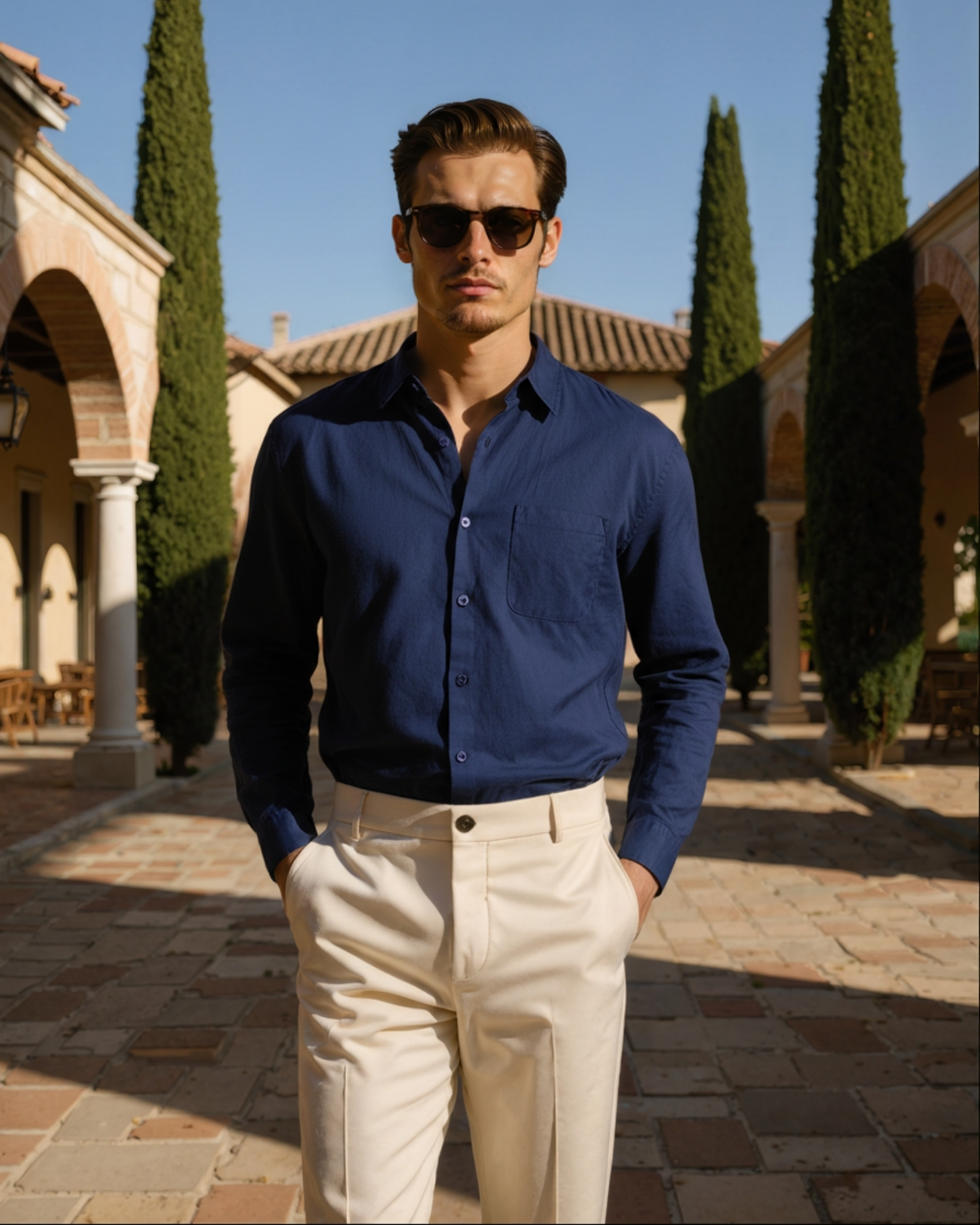 Cape Town - 100% Linen Shirt - Areistore