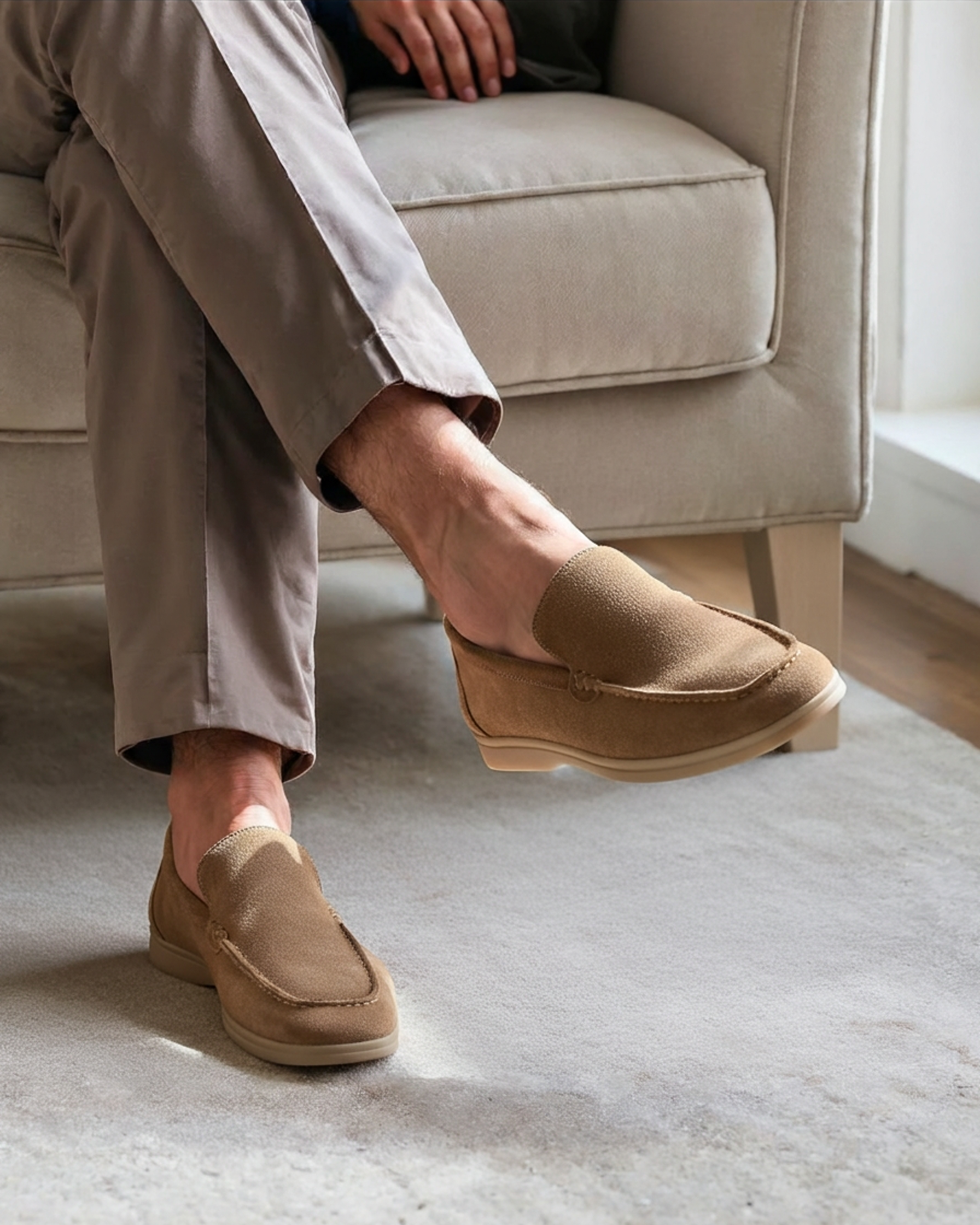 Premium Suede Loafers - Areistore
