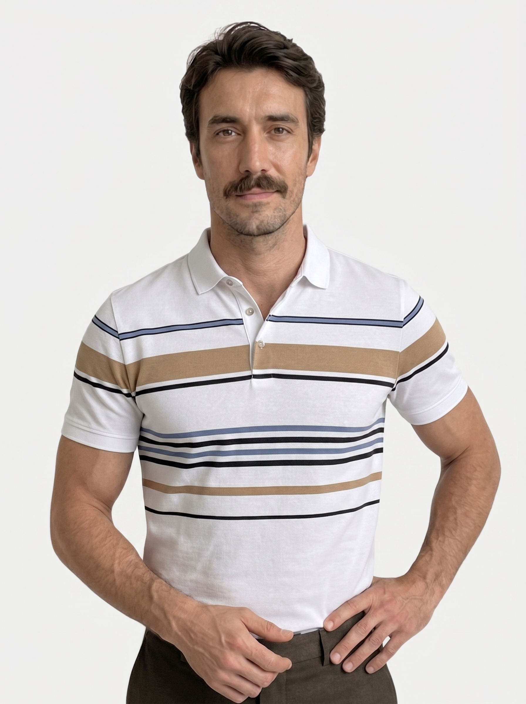 Sunset Stripe Polo - Areistore