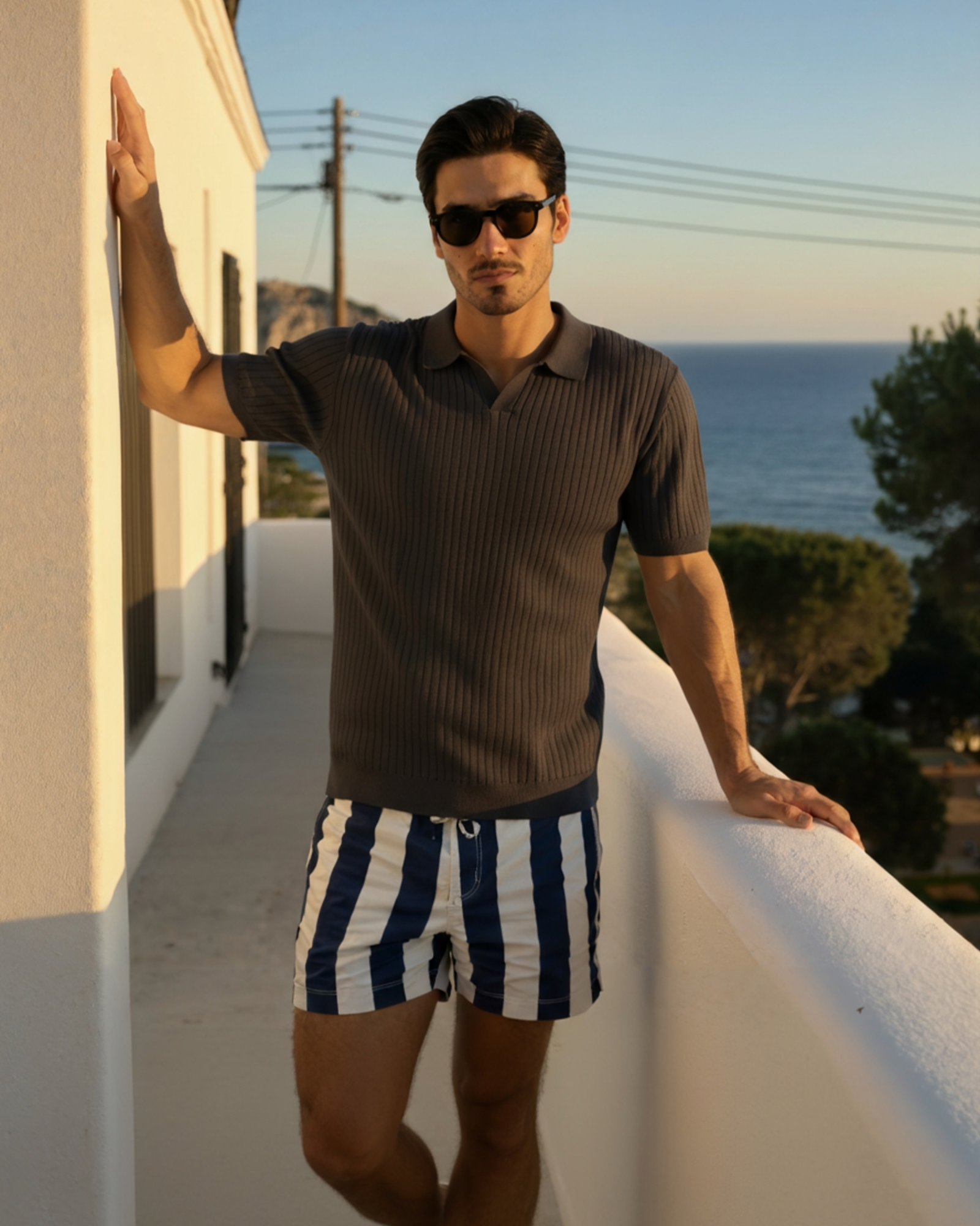 Premium Ribbed Polo - Areistore