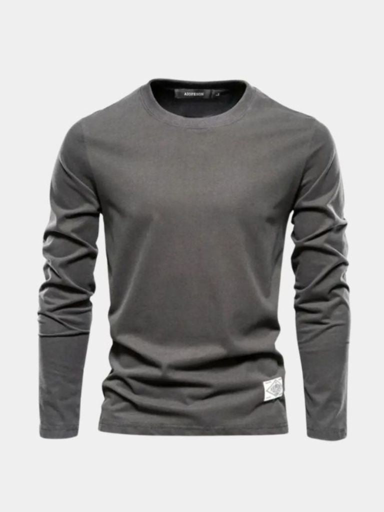 Slim Fit Long Sleeve T-Shirt - Areistore