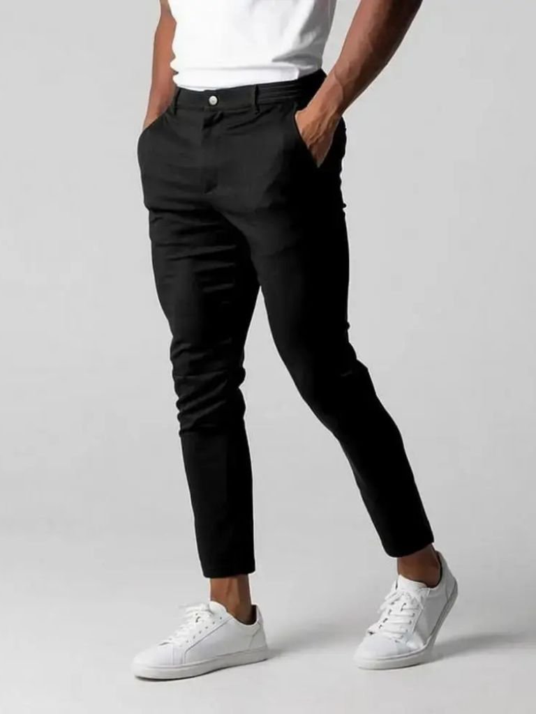Stretchy Slim Trousers - Areistore