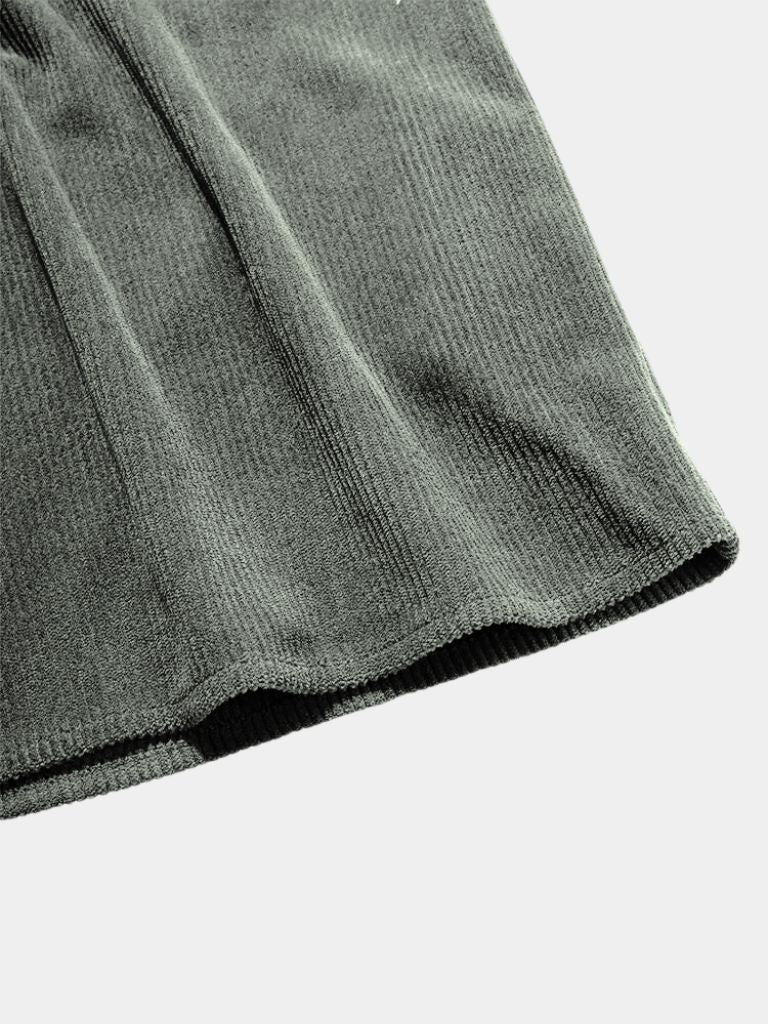 Textured Short Sleeve Shirt - Areistore