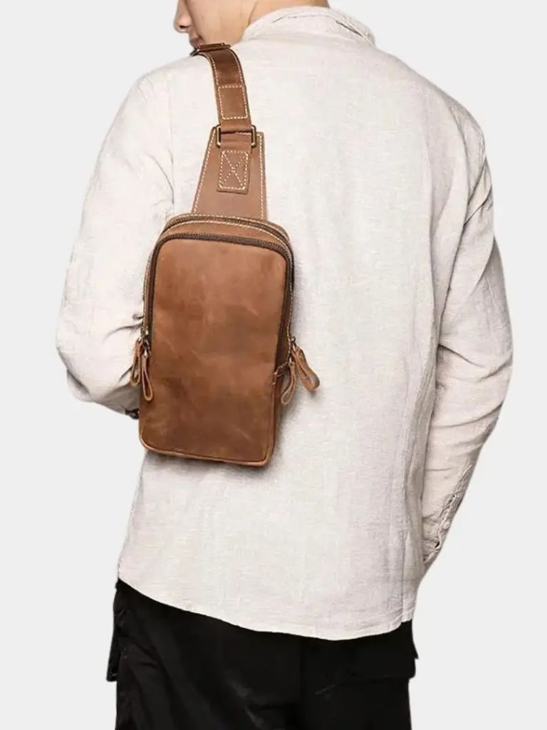The Vanguard Leather Bag - Areistore