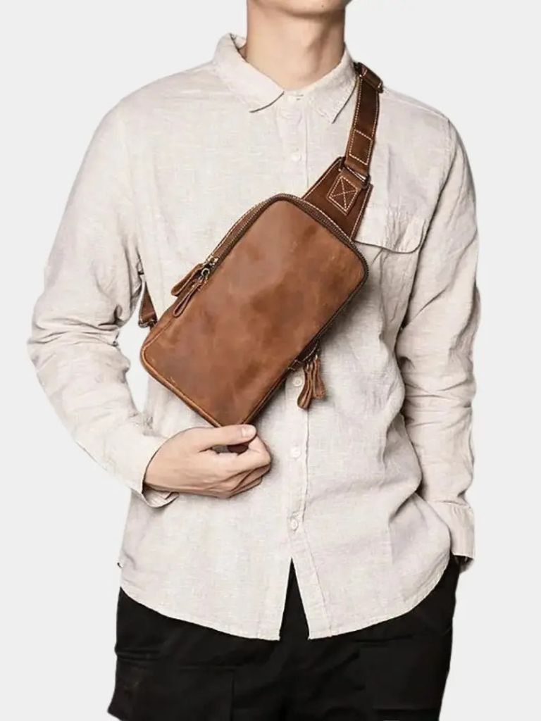 The Vanguard Leather Bag - Areistore