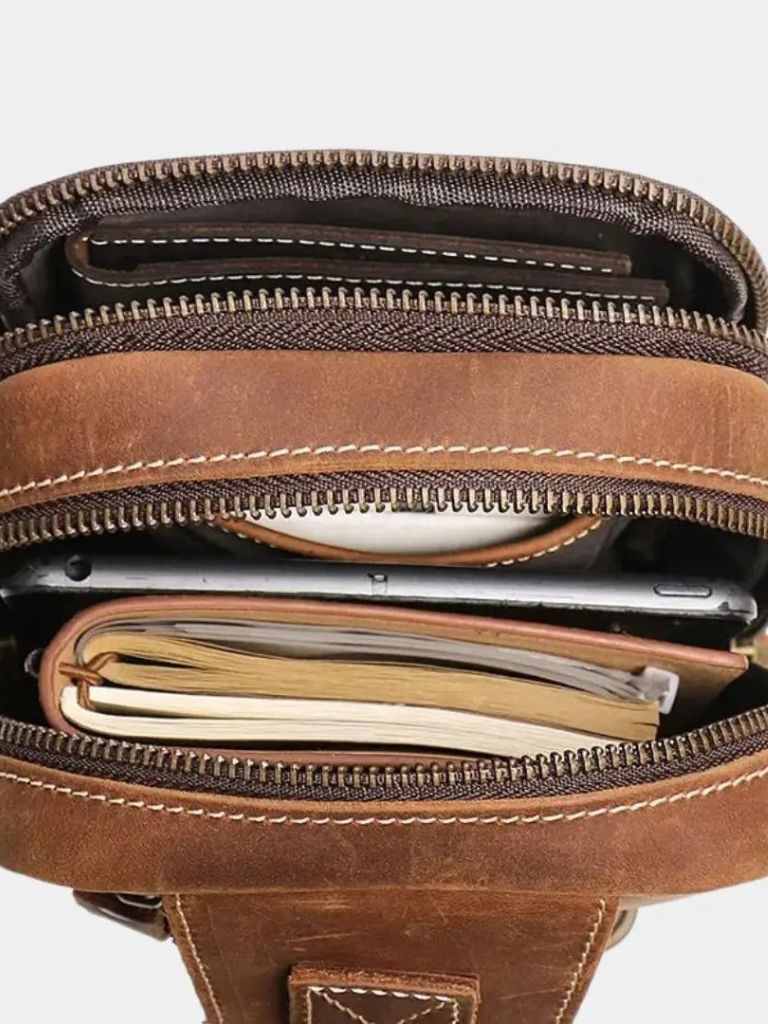 The Vanguard Leather Bag - Areistore