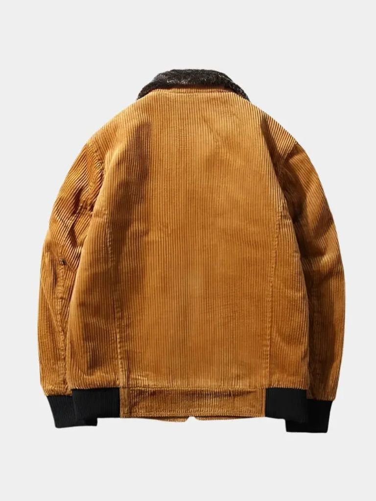 Thermal Windbreaker Corduroy Jacket - Areistore