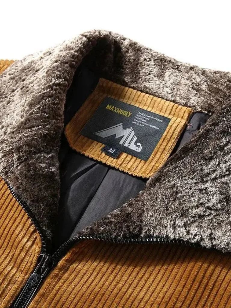 Thermal Windbreaker Corduroy Jacket - Areistore