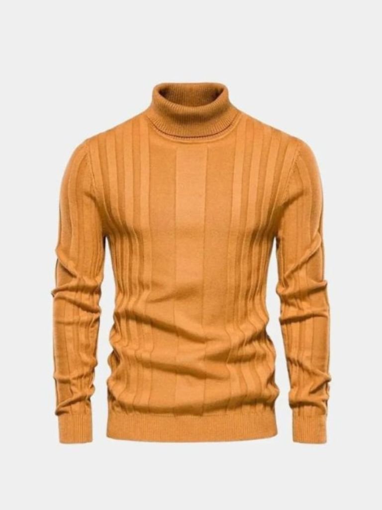 Turtleneck Knitwear Pullover Sweater - Areistore