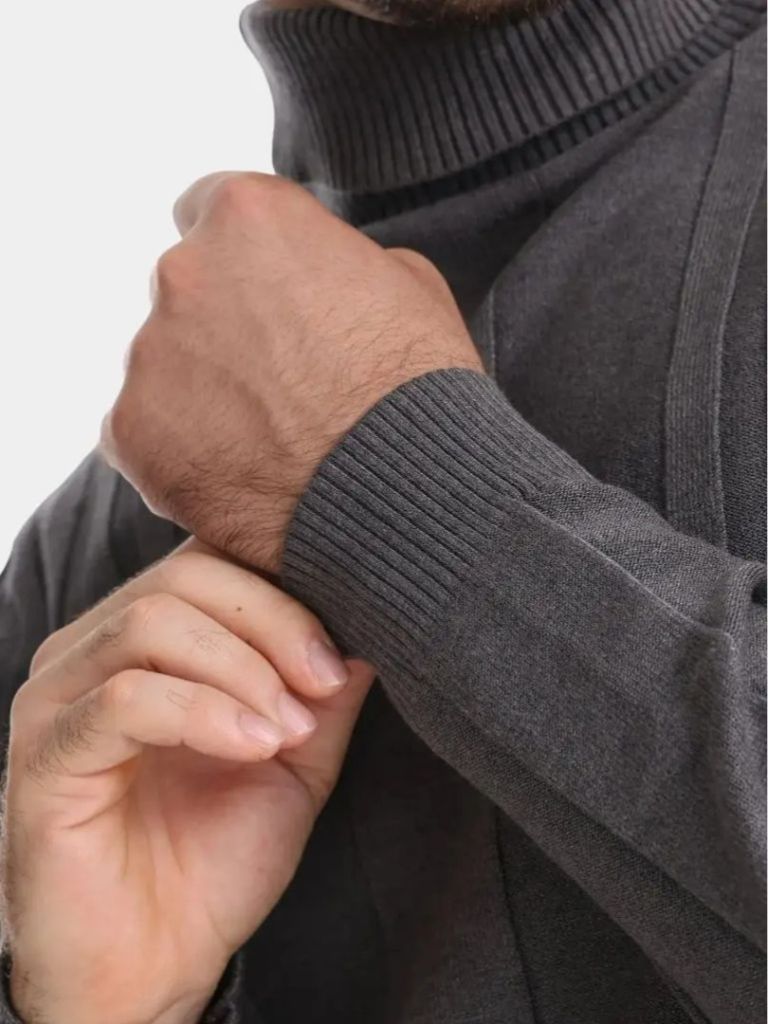 Turtleneck Knitwear Pullover Sweater - Areistore