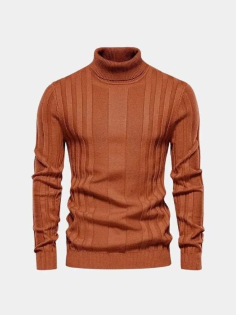 Turtleneck Knitwear Pullover Sweater - Areistore