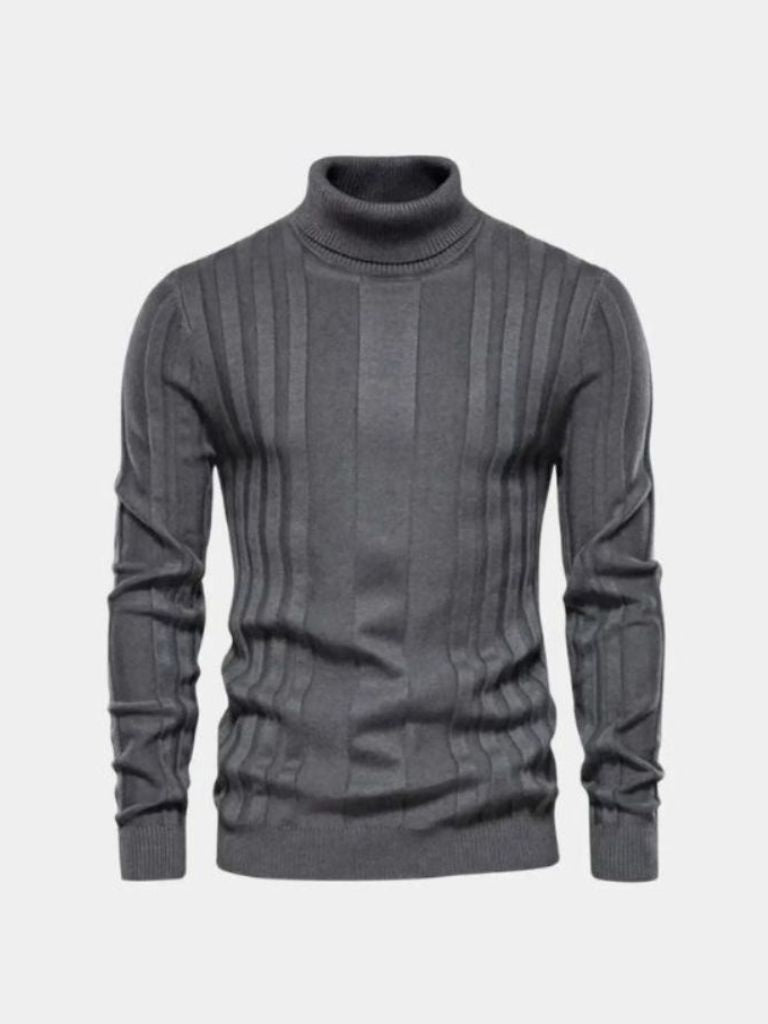 Turtleneck Knitwear Pullover Sweater - Areistore