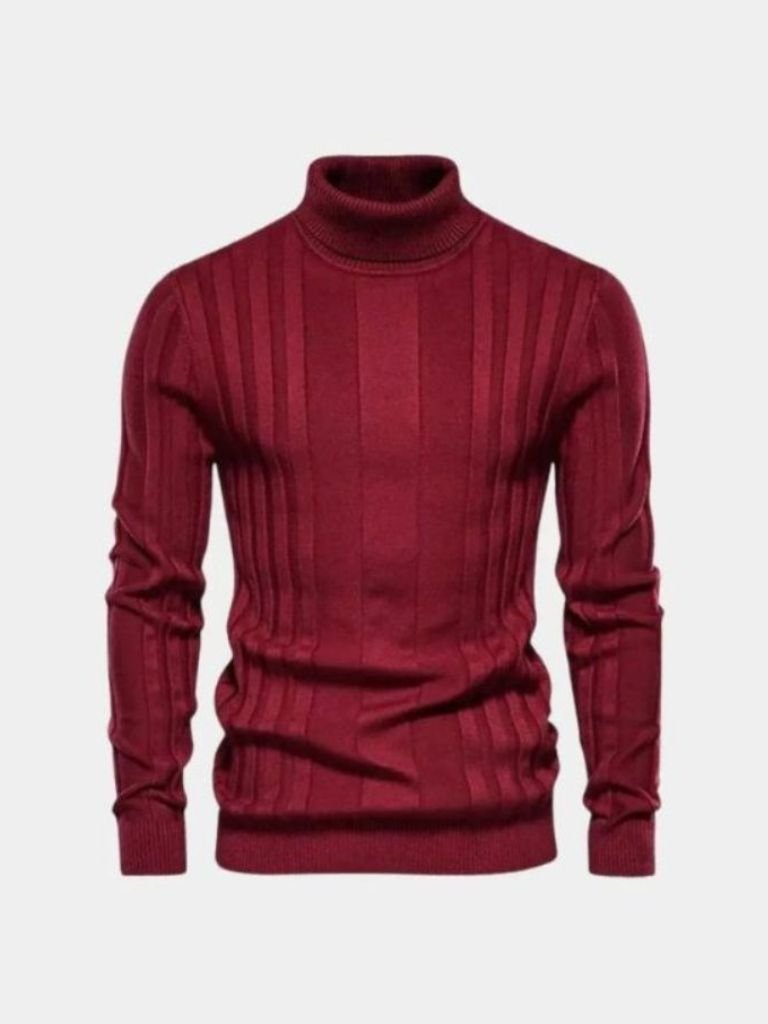 Turtleneck Knitwear Pullover Sweater - Areistore