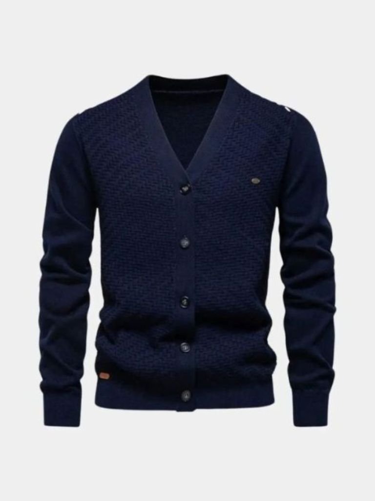 V Neck Knitwear Cardigan - Areistore