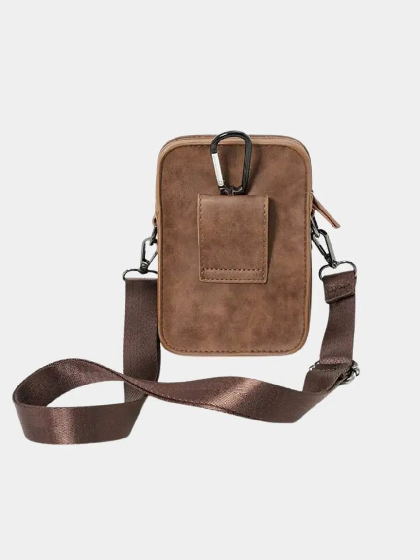 Vintage Mini Leather Crossbody Shoulder Bag - Areistore